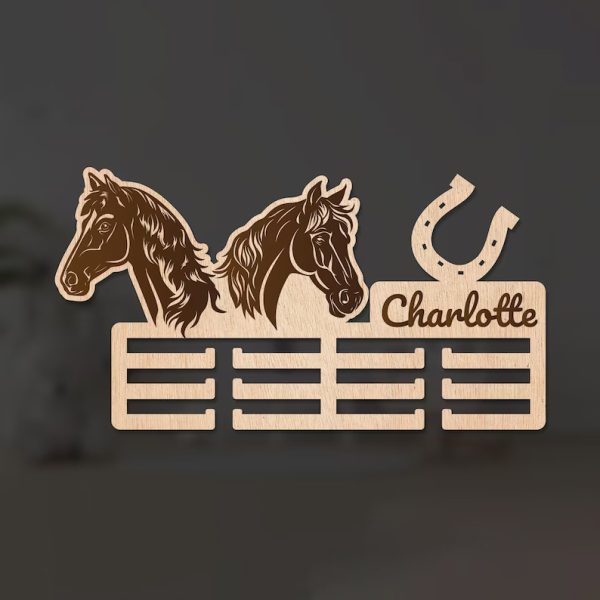Уникална закачалка за медали – Конна езда
