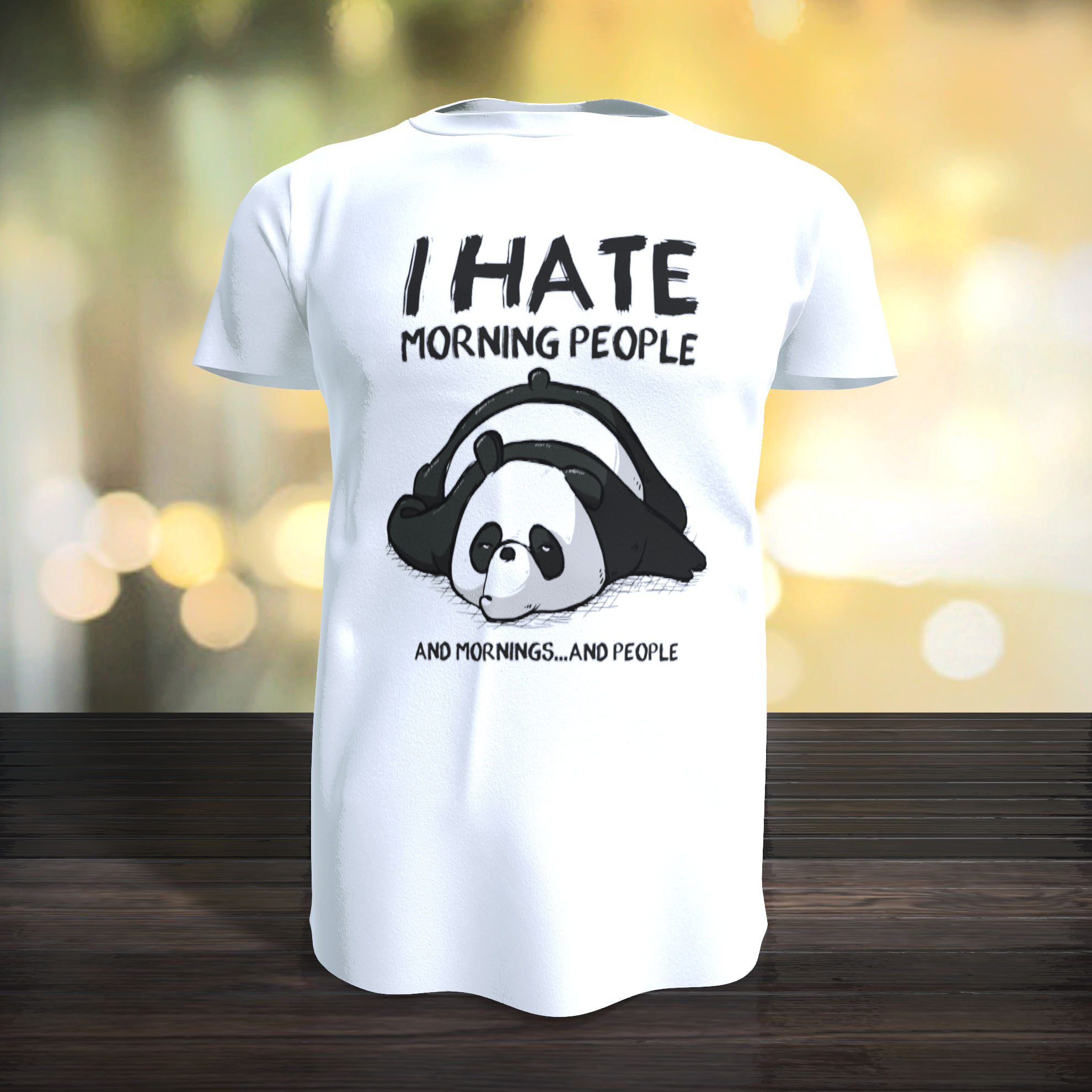 Тениска "I Hate Morning People" Тениска "I Hate Morning People"