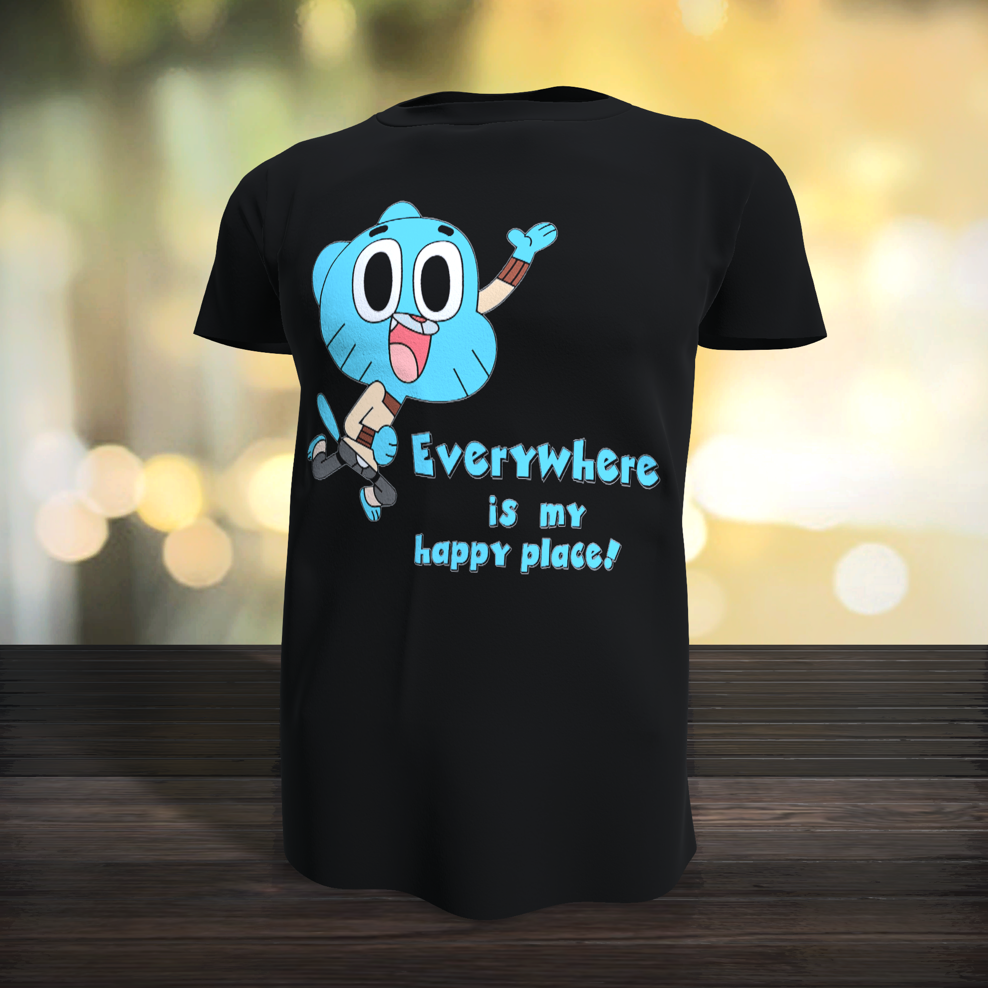 Тениска „Gumball – Everywhere is my happy place“ Тениска „Gumball – Everywhere is my happy place“