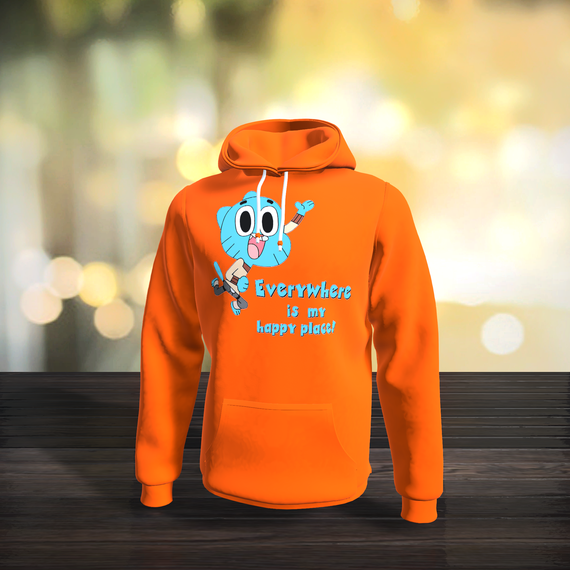 Тениска „Gumball – Everywhere is my happy place“ Тениска „Gumball – Everywhere is my happy place“