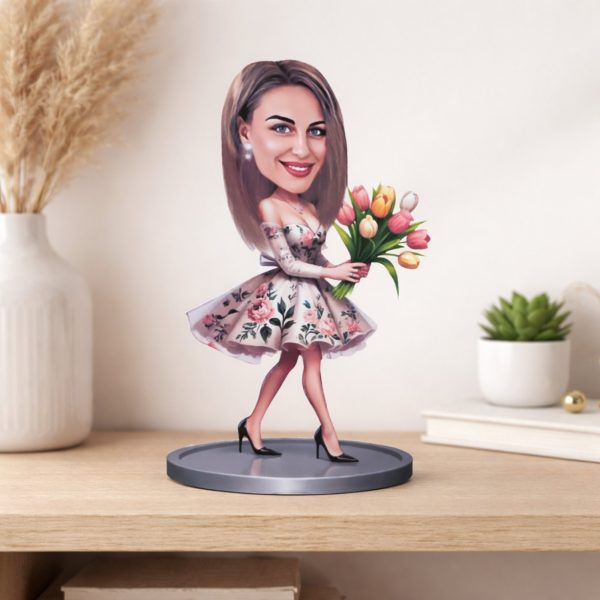 Персонализирана статуетка карикатура от снимка